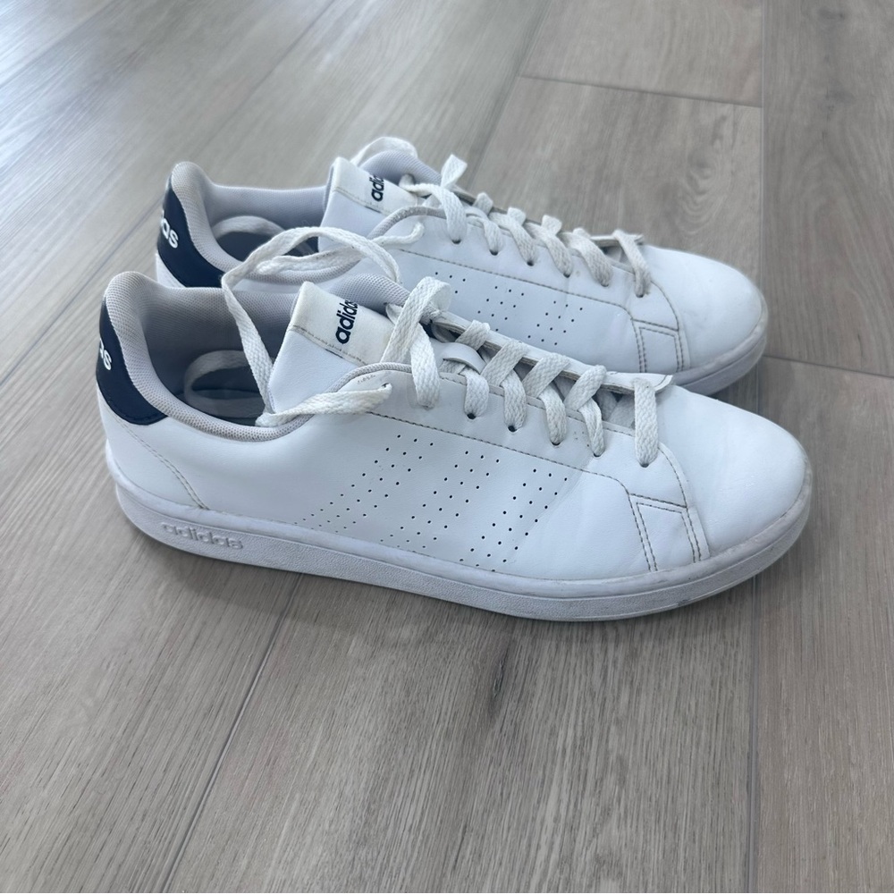 Adidas Advantage sneaker in white legend ink men’s size 9 - Picture 3 of 9